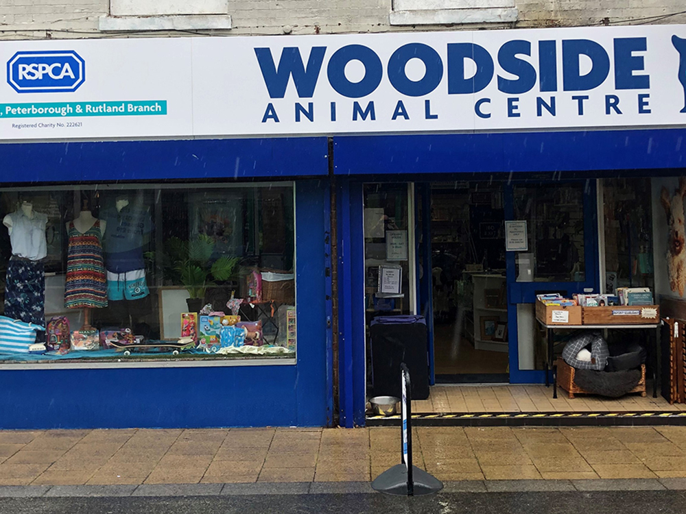 RSPCA Woodside Wigston Charity shop