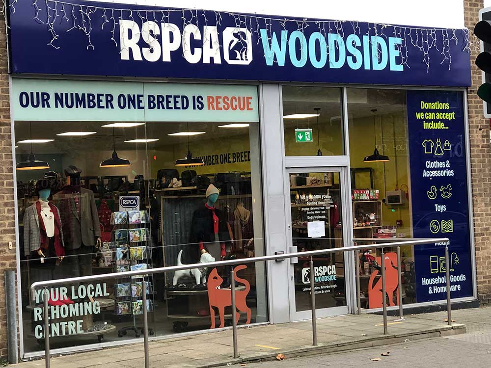 RSPCA Woodside Whittlesey Charity shop